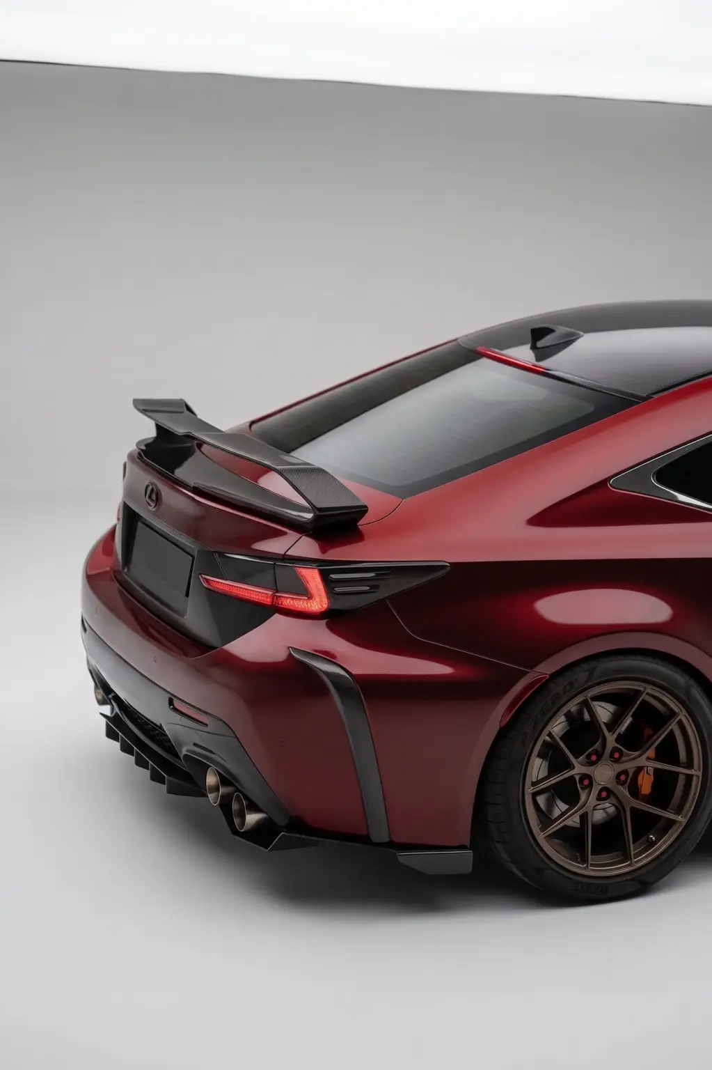 RC F Alfa Style Carbon Wing