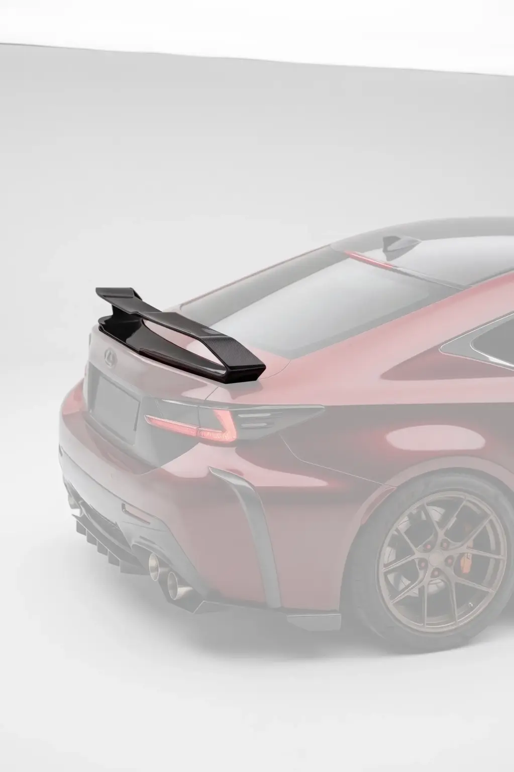 RC F Alfa Style Carbon Wing
